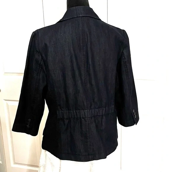 Coldwater Creek Jean Jacket sz 10 - Picture 10 of 15